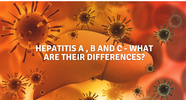 Hepatitis A, B and C - what are their differences?