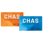 Orange and Blue CHAS Card