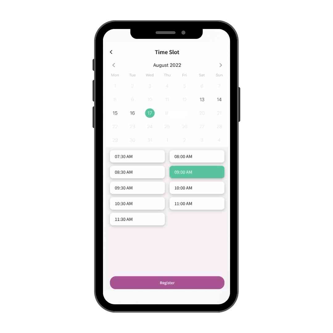 Minmed Connect App - Book Appointment (7)