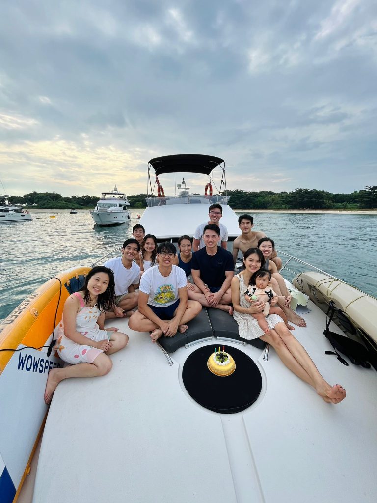 Singapore yacht charter guest 2