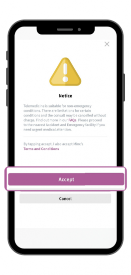 Minmed Connect App - Home Recovery Programme Step 4